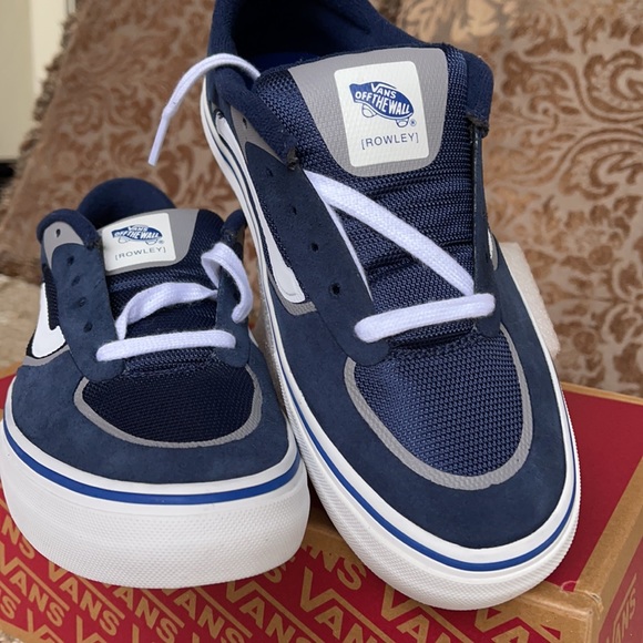 Vans Rowley Rapidweld Navy/White Men’s - Picture 8 of 16